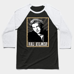 80s Style Val Kilmer Baseball T-Shirt